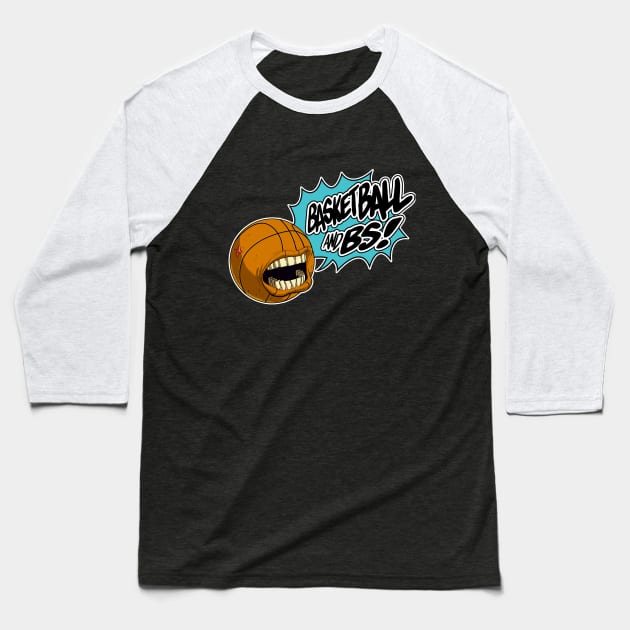bbs podcast logo Baseball T-Shirt by Anime-ish! (Blerd-ish)